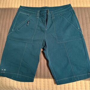 Title 9 shorts teal green